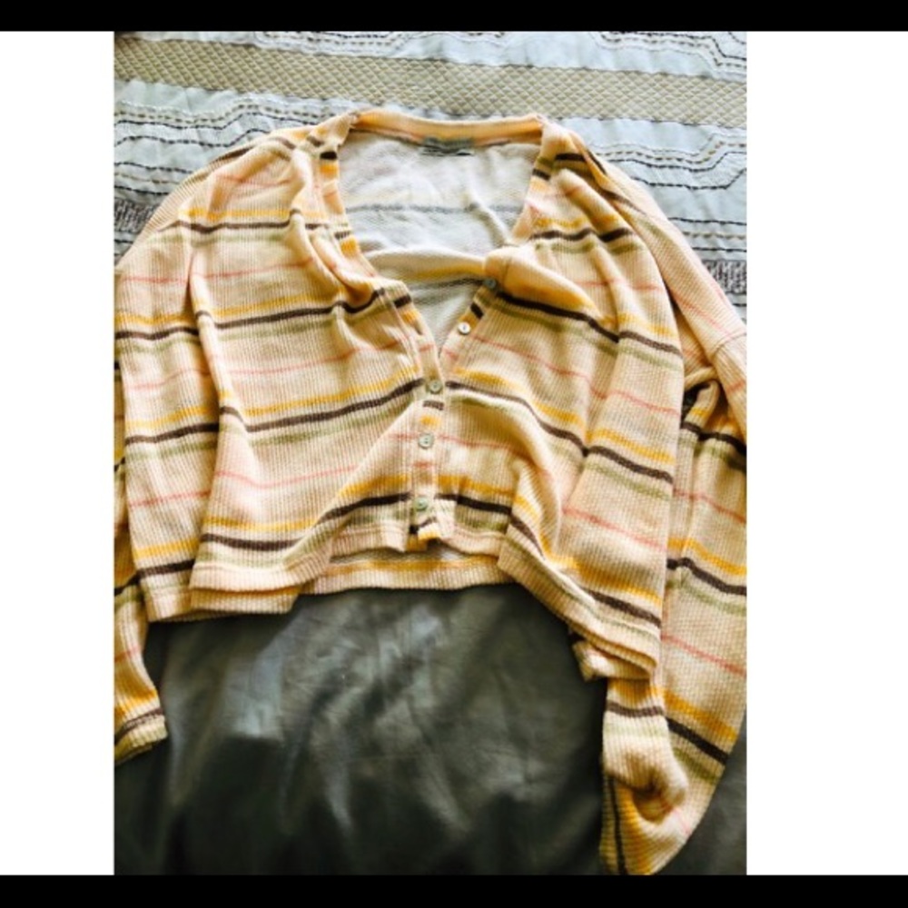 Light stripe pink Urban Outfitters sweater